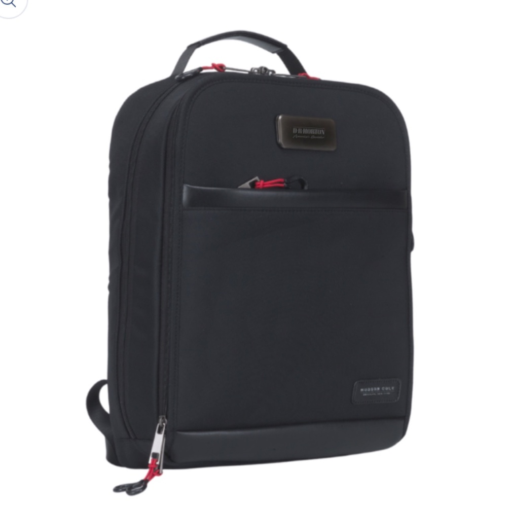 #2646 Hudson Cole Black Prospect Backpack - NEW